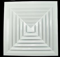 Ventech Air Diffusers Square Ceiling Diffuser By Ventech