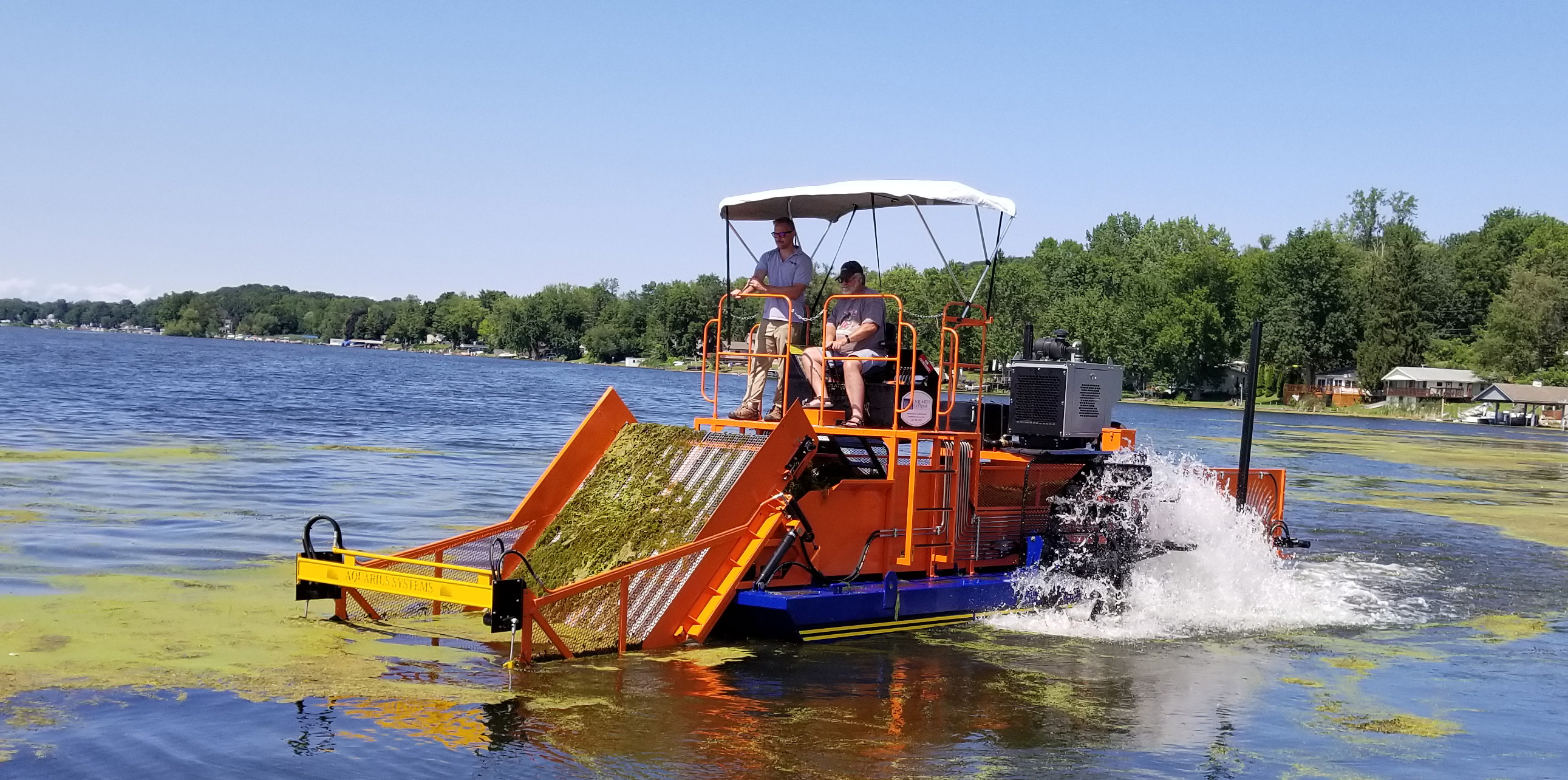 Aquarius HM-420 Series Aquatic Weed Harvester