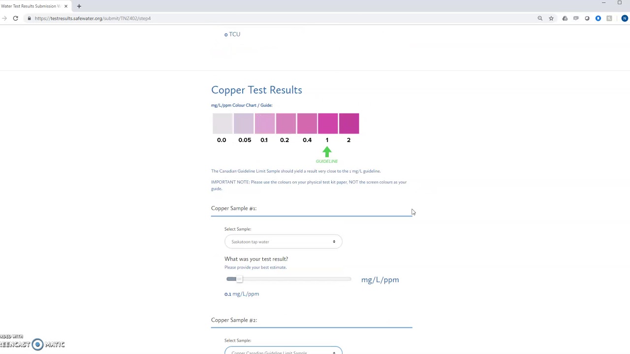 How to Enter Your Students` Operation Water Drop Test Results - Video