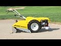 Walk Behind Sand & Bunker Cleaner: Barber Radius Video