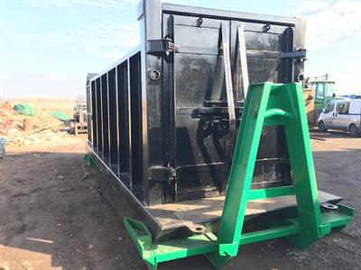 Burnwell Large Mobile Air Curtain Incinerator By Burnwell